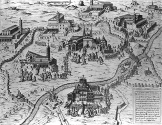 Les Sept Églises de Rome, 1575